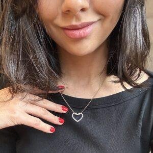 Colar Coração Milly